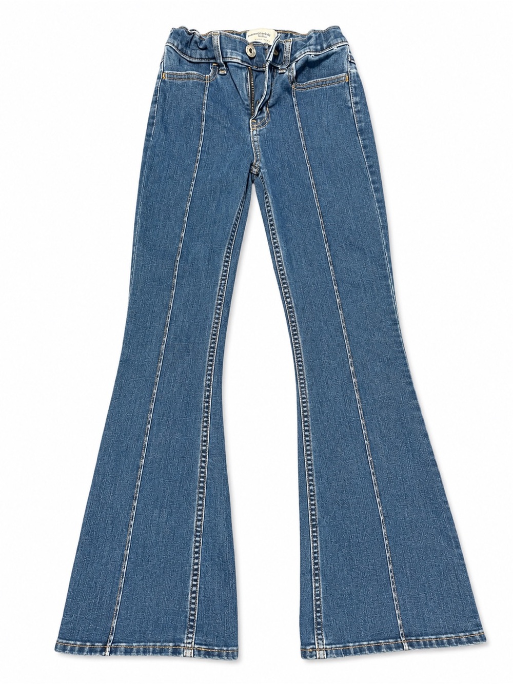 Abercrombie Kids High Rise Flare Jeans Girls Size 9/10 Long
